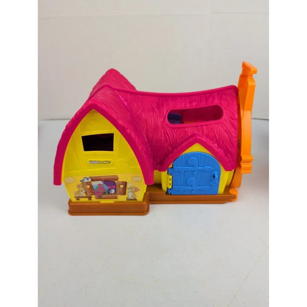 Fisher Price Little People Snow White Cottage Disney Princess Musical House